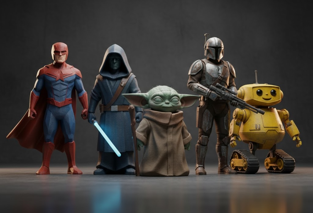 Movies and TV STL bundle preview